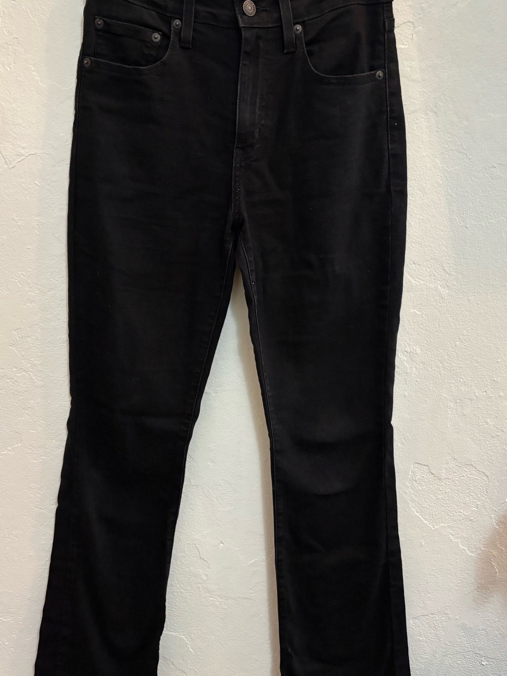 Levi's Black Straight Leg Women's Jeans